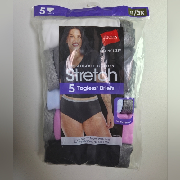 Hanes Other - NWT Sealed Tagless Hanes Briefs 11/3X